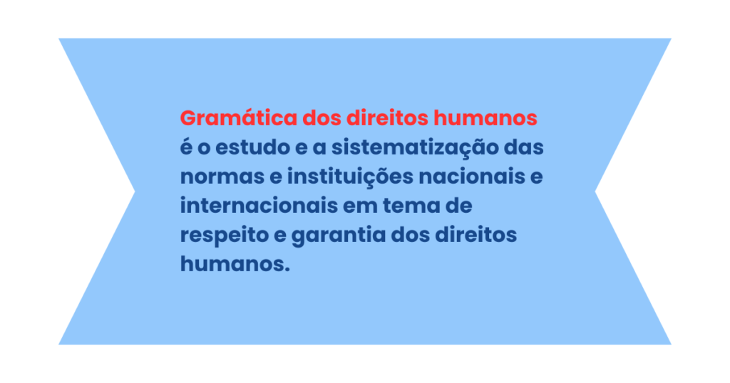 gramatica dos  direitos humanos o que é 